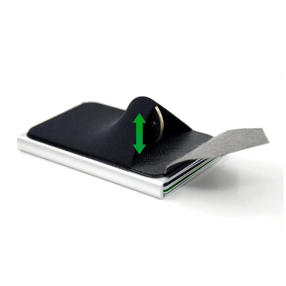 Automatic Pop-up Mini RFID Wallet