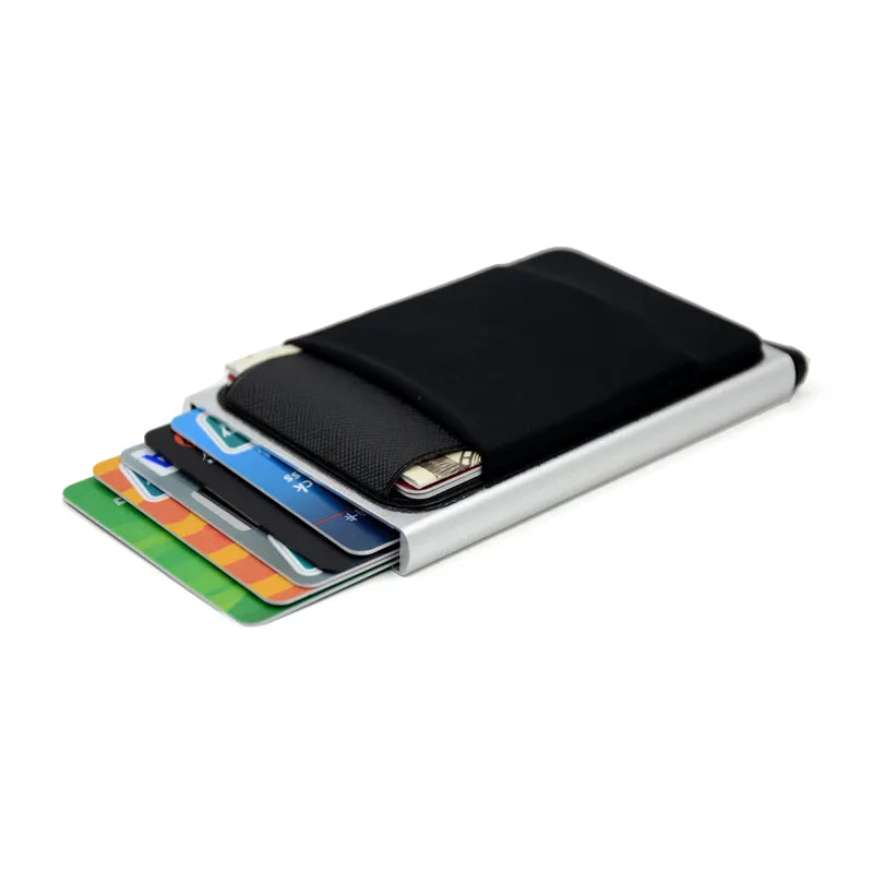 Automatic Pop-up Mini RFID Wallet