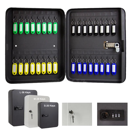 New Multi Keys Safe Storage Box
